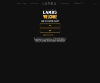 Lambsrum.com(Try Our White Rum) Screenshot