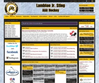 Lambtonjrsting.ca(Lambton Jr) Screenshot