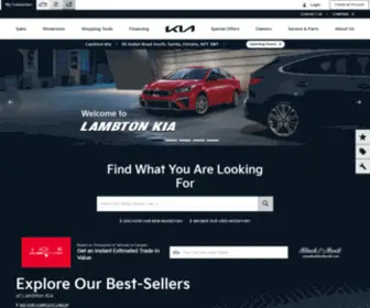 Lambtonkia.com(Lambton Kia) Screenshot