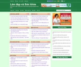 Lamdepkhoe.com(Diễn đàn làm đẹp và sức khỏe. hỏi đáp) Screenshot