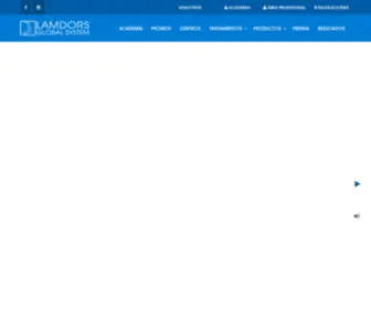 Lamdors.com(Estética profesional) Screenshot