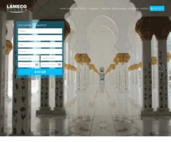 Lameco.com(Lameco Viajes) Screenshot