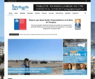 Lamegafm.cl(LA MEGA FM) Screenshot