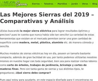 Lamejorsierra.com(Las Mejores Sierras del 2022) Screenshot