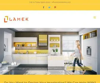 Lamekinteriors.com(Lamek Interior) Screenshot