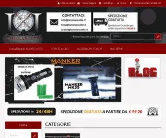 Lamelancette.com(Vendita Torce e Coltelli on line) Screenshot