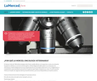 Lamerced.net(Oncología veterinaria) Screenshot