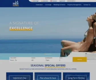 Lamerhomes.com(Cyprus Holiday Homes) Screenshot