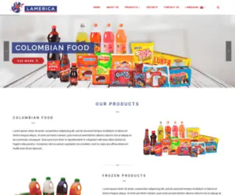 Lamerica.com.co(Comercializadora Internacional) Screenshot
