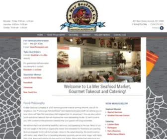 Lamerseafood.net(La Mer Seafood) Screenshot