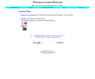 Lamersweb.com(Lamers Web and Video Productions) Screenshot