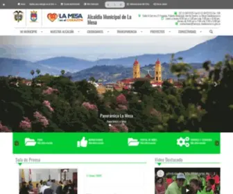 Lamesa-Cundinamarca.gov.co(Alcaldía) Screenshot