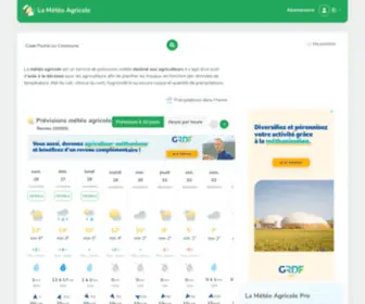 Lameteoagricole.net(Prévisions météo agricole) Screenshot