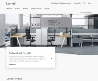 Lamex.com(Lamex Office Furniture) Screenshot