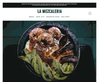 Lamezcaleria.ca(La Mezcaleria) Screenshot