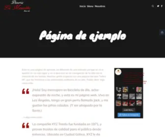 Lamezzetta.com.ar(Página de ejemplo) Screenshot