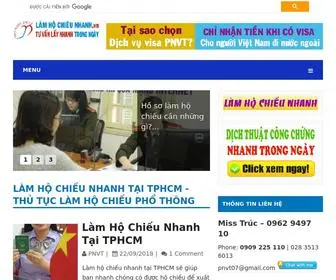 Lamhochieunhanh.vn(Tư) Screenshot