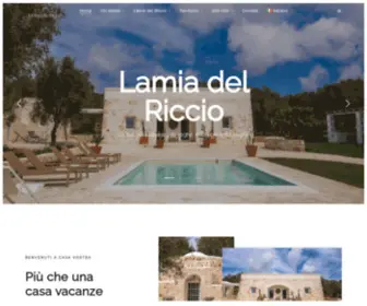 Lamiadelriccio.com(Lamia del Riccio) Screenshot
