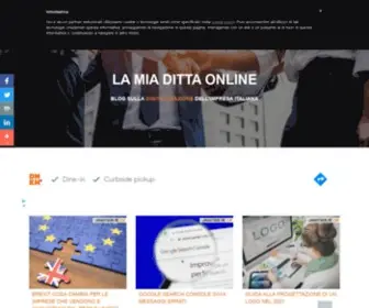 Lamiadittaonline.com(La mia ditta online) Screenshot