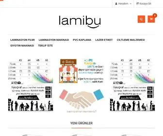 Lamibu.com(Lamibu Laminasyon e) Screenshot