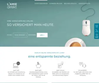 Lamie-Direkt.at(Einfach online Versicherung abschließen) Screenshot