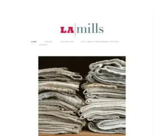 Lamills.net(LA MILLS) Screenshot