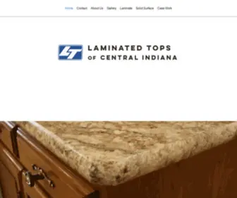 Laminatedtops.com(Laminated Tops of Central Bloomington and Central Indiana) Screenshot