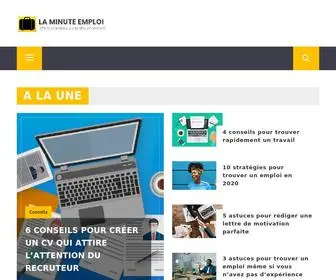 Laminuteemploi.net(LWS est un hébergeur web et registrat de nom de domaine) Screenshot