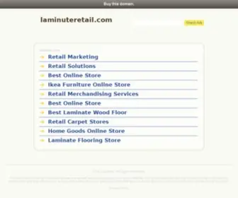 Laminuteretail.com(La minute retail) Screenshot