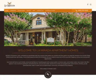 Lamirada-Apartments.com(Apartments for Rent in Richardson) Screenshot