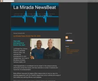 Lamiradanewsbeat.com(La Mirada NewsBeat) Screenshot