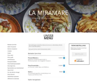Lamiramare-Wien.at(La Miramare) Screenshot