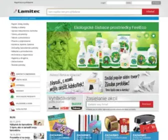 Lamitec.sk(Kancelárske) Screenshot