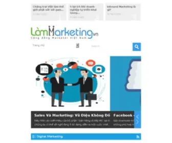 Lammarketing.vn(Làm Marketing) Screenshot