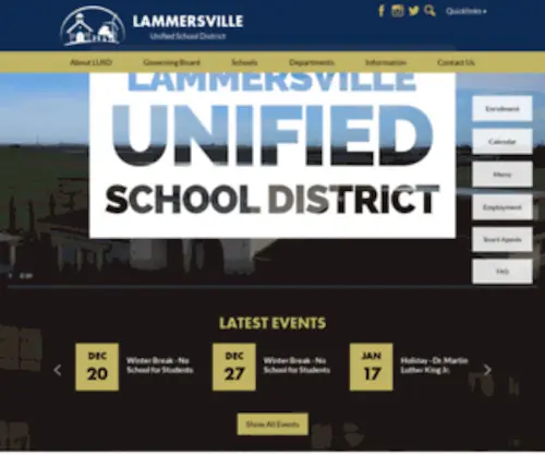 Lammersvilleschooldistrict.net(Blocked by GeoIP Filter) Screenshot