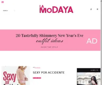 Lamodaya.com(BLOG DE MODA MEXICO) Screenshot