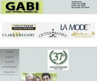 Lamode.com(GOLF APPAREL BRANDS) Screenshot