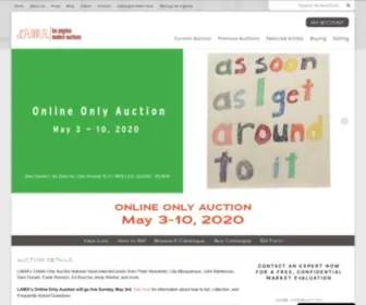Lamodern.com(Los Angeles Modern Auctions (LAMA)) Screenshot