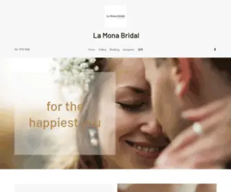 Lamonabridal.com(La Mona Bridal) Screenshot