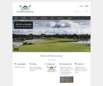 Lamonacillagolf.com(La Monacilla Golf) Screenshot