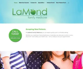 Lamondfamilymedicine.com(LaMond Family Medicine) Screenshot