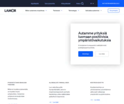 Lamor.fi(Lamor) Screenshot
