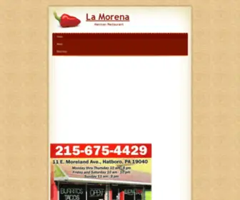 Lamorenahatboro.com(La Morena) Screenshot