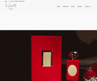 Lamorentti.com(Perfumes,cosmetics) Screenshot