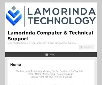 Lamorindatechnology.com(Home and Business Mobile IT Support Service and Computer Repair) Screenshot