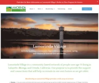 Lamorindavillage.org(Building Community that Embraces Choices in How we Live and Thrive) Screenshot