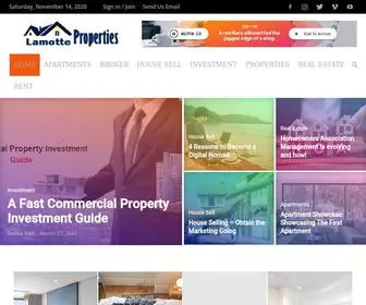 Lamotteproperties.com(Lamotte Properties) Screenshot