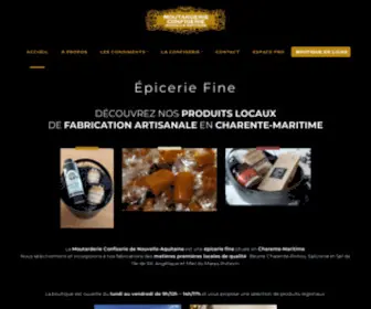 Lamoutarderiecharentaise.com(Moutardes et caramels LA MOUTARDERIE CHARENTAISE) Screenshot