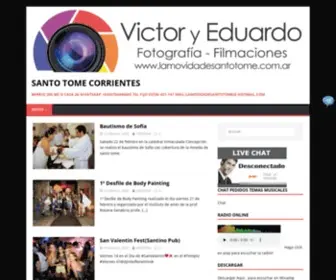 Lamovidadesantotome.com.ar(Toda la movida) Screenshot