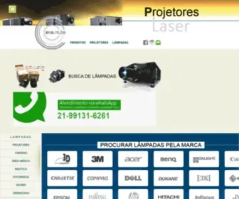 Lampadadoprojetor.com.br(Som profissional) Screenshot